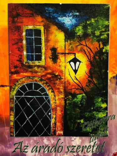 Az áradó szeretet / olaj, 40x30 cm, farost /