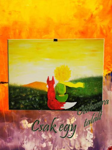 Csak egy / olaj, 30x40 cm, farost /