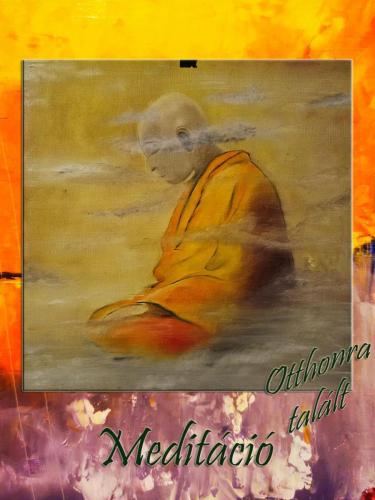 Meditáció / olaj, 40x40 cm, farost /