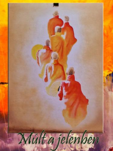 Múlt a jelenben / olaj, 30x40 cm, farost /