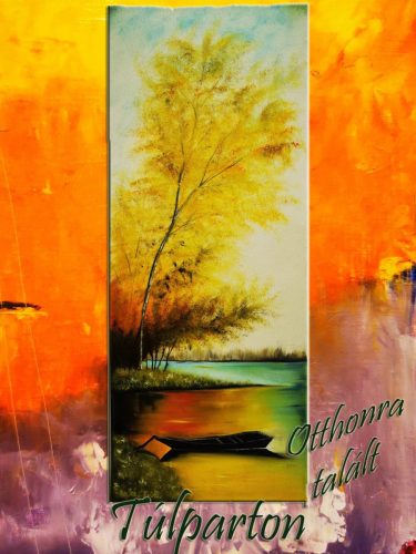 Túlparton / olaj, 50x20 cm, feszített vászon /